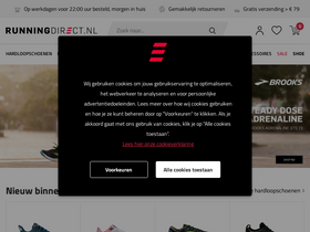 'runningdirect.nl' screenshot