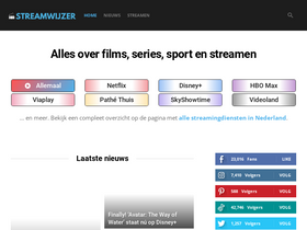 'streamwijzer.nl' screenshot