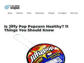 'iamgoingvegan.com' screenshot