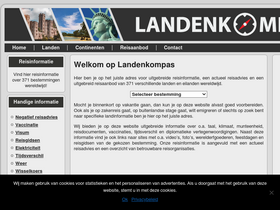 'landenkompas.nl' screenshot