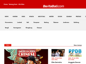 'beritabali.com' screenshot