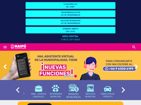 'municipalidadmaipu.cl' screenshot