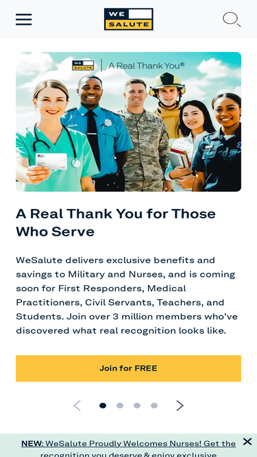 wesalute.com