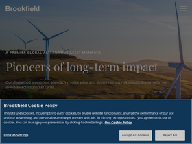 'brookfield.com' screenshot