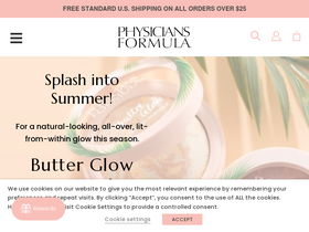 'physiciansformula.com' screenshot