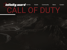 'infinityward.com' screenshot