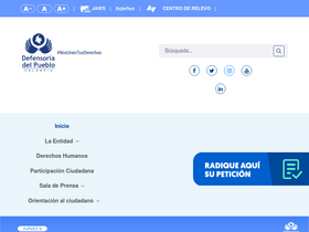 'defensoria.gov.co' screenshot