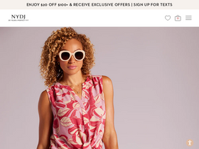 'nydj.com' screenshot