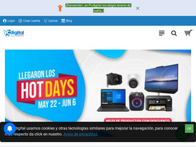 'pcdigital.com.mx' screenshot