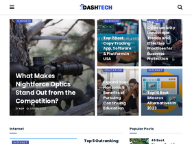 'dashtech.org' screenshot