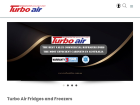 turboairinc.com.au homepage screenshot