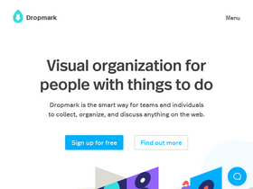 'dropmark.com' screenshot
