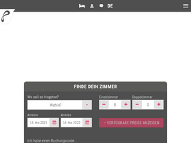 'prizeotel.com' screenshot