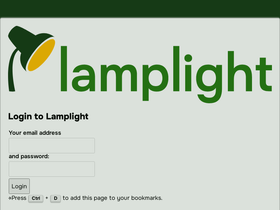'lamplight.online' screenshot
