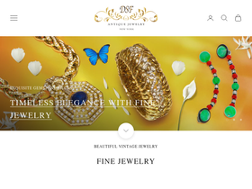 'dsfantiquejewelry.com' screenshot