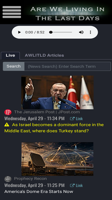 arewelivinginthelastdays.com