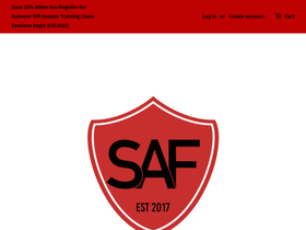 studentathletefactory.com homepage screenshot