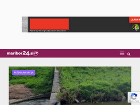 'maribor24.si' screenshot