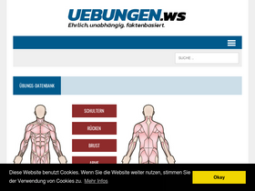 'uebungen.ws' screenshot