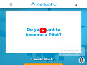 'aviationfly.com' screenshot