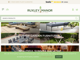 'ruxley-manor.co.uk' screenshot