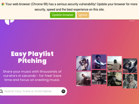 'dailyplaylists.com' screenshot