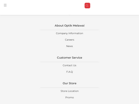 'optikmelawai.com' screenshot