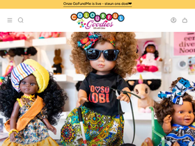 Colourful Goodies homepage screenshot