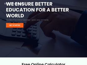 'onlinecalculator.guru' screenshot