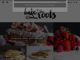 'baketotheroots.de' screenshot