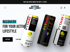 activerecoveryguam.com homepage screenshot