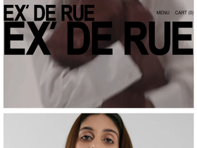 exderue.com homepage screenshot