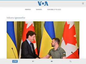 'radiyoyacuvoa.com' screenshot