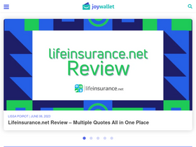'joywallet.com' screenshot