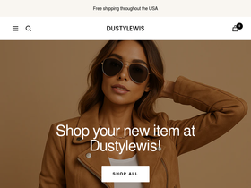 Dustylewis homepage screenshot