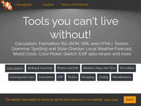 'linangdata.com' screenshot