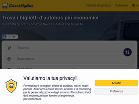 'checkmybus.it' screenshot