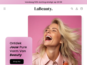 LaBeauty website screenshot