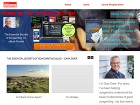 'secretsofsongwriting.com' screenshot