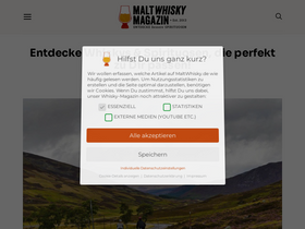'maltwhisky.de' screenshot