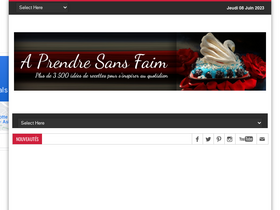 'aprendresansfaim.com' screenshot