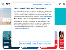 'carrefour.ro' screenshot