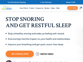 'vitalsleep.com' screenshot