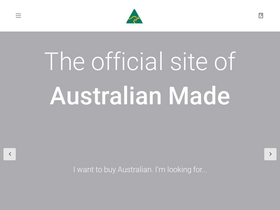 'australianmade.com.au' screenshot