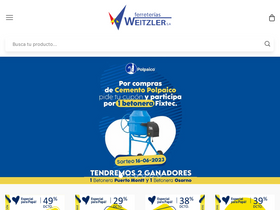 'weitzler.cl' screenshot