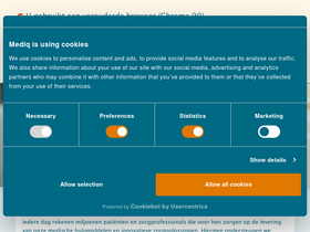 'mediq.nl' screenshot