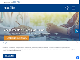 'rededorsaoluiz.com.br' screenshot