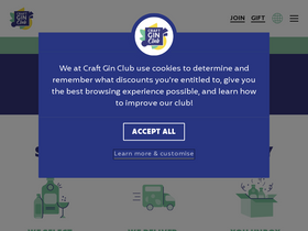 'craftginclub.co.uk' screenshot