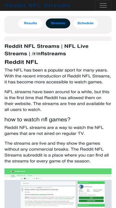 watch live nfl games reddit