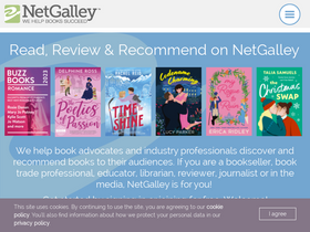 'netgalley.com' screenshot